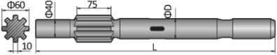 Shank Adapter HL/RD/HLX HL 600, HL 600S